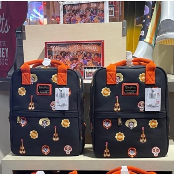 Coco Loungefly Canvas Backpack - Picture 4 of 7